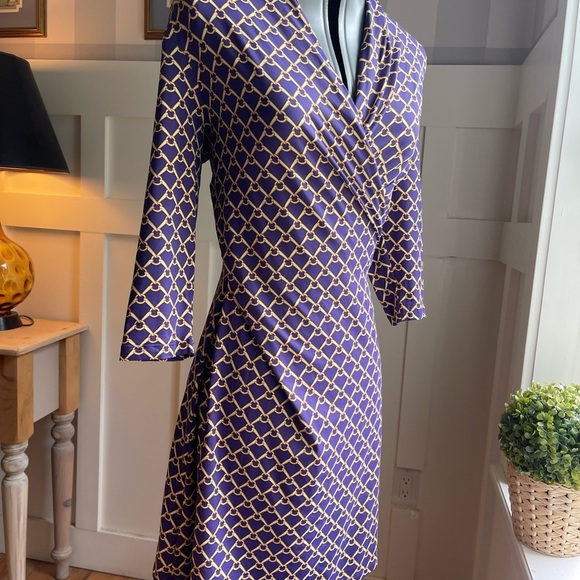 J Mclaughlin Rope Print Dress Size XS - Picture 2 of 11